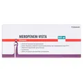 Меропенем-Віста порошок д/приг. р-ну д/ін. по 500 мг №10 у флак.