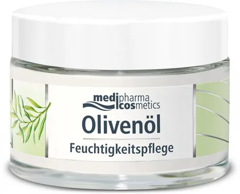 Крем для обличчя Medipharma Cosmetics Olivenol зволожуючий з гіалуроновою кислотою, 50 мл