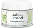 Крем для обличчя Medipharma Cosmetics Olivenol зволожуючий з гіалуроновою кислотою, 50 мл