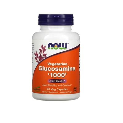 Глюкозамин NOW Glucosamine 1000 мг веганские капсулы №90