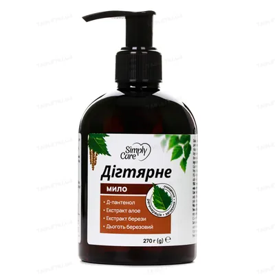 Мило рідке Simply Care Дігтярне, 270 г