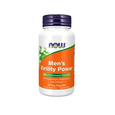 Формула чоловічої продуктивності NOW Men's Virility Power вег. капсули №60