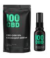 Канабідіол 100%CBD Олія 10%, спрей оральний по 20 мл флаконі, 120 доз