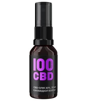 Канабідіол 100%CBD Олія 30%, спрей оральний по 20 мл флаконі, 120 доз