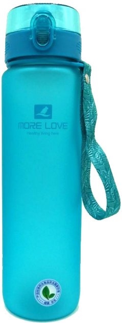 Бутылка для воды Casno More Love MX-5041 Blue, 1050 мл