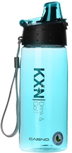 Бутылка для воды Casno KXN-1179 голубая, 580 мл