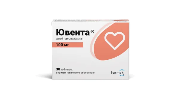Ювента таблетки, в/плів. обол. по 100 мг №30 (10х3)