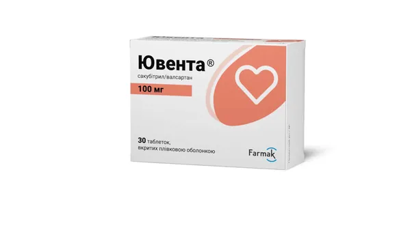 Ювента таблетки, в/плів. обол. по 100 мг №30 (10х3)