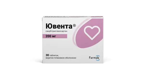 Ювента таблетки, в/плів. обол. по 200 мг №30 (10х3)