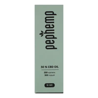Олія Pephemp CBD Isolate 30% з нейтральним смаком, 10 мл