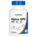 Альфа-ГФХ Nutricost Alpha GPC 600 мг, 60 капсул