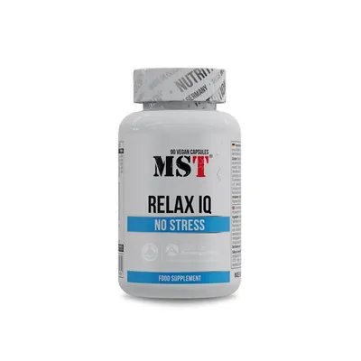 Комплекс для підтримки нервової системи MST Nutrition Relax IQ No stress, 90 капсул