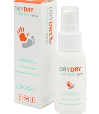 Дезодорант для інтимного догляду Dry Dry Intimate Spray, 50 мл