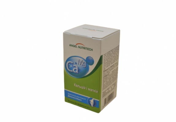 Кальций и магний Angel Nutritech таблетки по 1,2 г №90