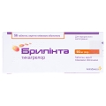 Брилинта таблетки, п/плен. обол. по 90 мг №56 (14х4)