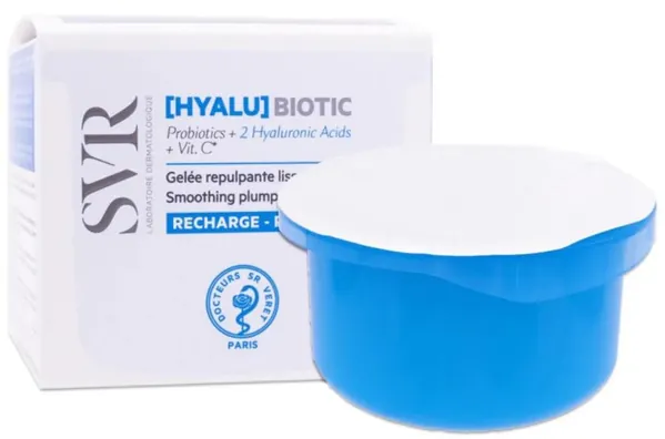 Гель для обличчя SVR Biotic Hyalu [ГІАЛУ]БІОТИК розгладжувальний для відновлення пружності шкіри (змінний блок), 50 мл