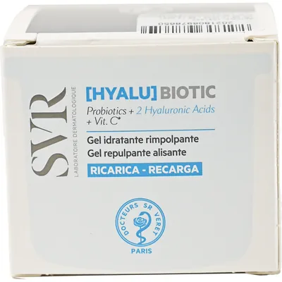 Гель для обличчя SVR Biotic Hyalu [ГІАЛУ]БІОТИК розгладжувальний для відновлення пружності шкіри (змінний блок), 50 мл