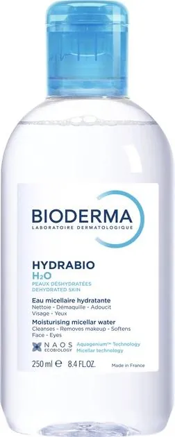 Лосьйон міцелярний Bioderma Hydrabio H2O для чутливої збезводненої шкіри, 250 мл