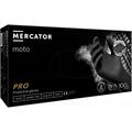 Перчатки хозяйственные Mercator Moto Pro Long nitrile black нитриловые неопудренные, размер XL, нестерильные, черные, 100 штук