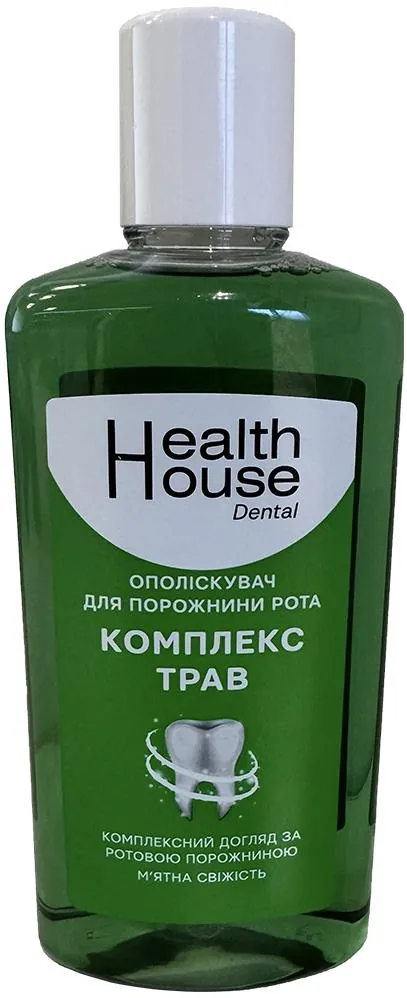 Ополіскувач для порожнини рота Health House Комплекс трав, 500 мл