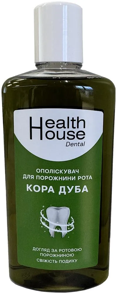 Ополіскувач для порожнини рота Health House Кора дуба, 500 мл
