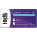 Серветки спиртові Health House Essentials 30 мм х 60 мм №100