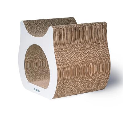 Когтеточка-домик для кошек Cat JOY Баухауз, 47 х 44 х 40 см