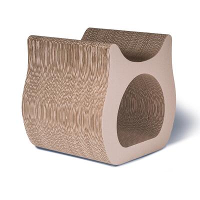 Когтеточка-домик для кошек Cat JOY Баухауз, 47 х 44 х 40 см