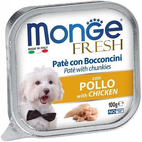 Корм влажный для собак Monge Dog Fresh курица, 100 г