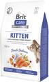 Корм сухой для котят Brit Care Cat GF Kitten Gentle Digestion Strong Immunity с лососем, 0,4 кг