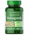 Пажитник Puritan's Pride Fenugreek 610 мг, 100 капсул