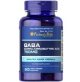 ГАМК Puritan's Pride GABA (Gamma Aminobutyric Acid) 750 мг, 90 капсул