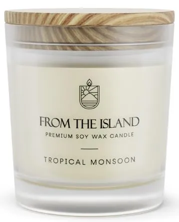 Ароматична свічка From the Island Tropical monsoon Тропічний Мусон, 250 мл