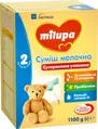 Суміш суха молочна Milupa 2 для дітей від 6 до 12 місяців, 1100 г
