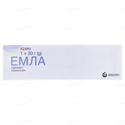 Емла крем по 30 г у тубах