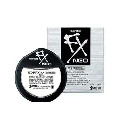 Краплі для очей Santen FX Neo з таурином від почервоніння, 12 мл