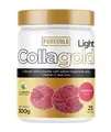 Колаген Pure Gold CollaGold Light Raspberry з гіалуроновою кислотою, вітаміном С та цинком, зі смаком малини, 300 г