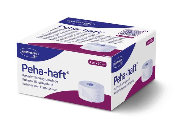 Бинт когезивный Peha-haft фиксирующий 4 см х 20 м