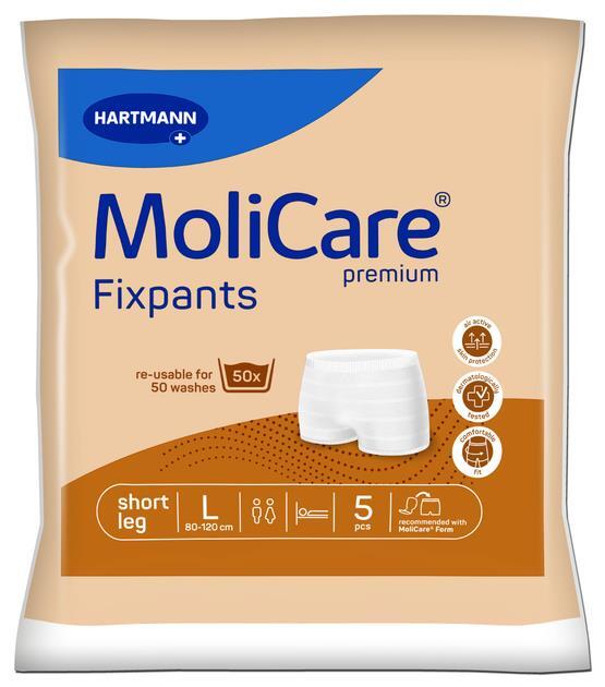 Штанишки сетчатые MoliCare Premium Fixpants для фиксации прокладок, короткие, размер L №5