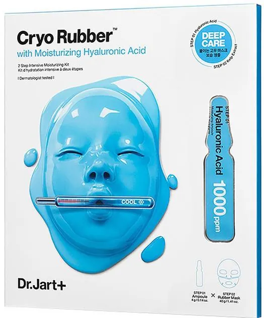 Альгінатна маска Dr.Jart+ Cryo Rubber with Moisturizing Hyaluronic Acid Зволоження, 44 г