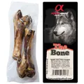 Кость натуральна м'ясна Alpha Spirit Ham Bone Two Half для собак, 2 половинки 12 см