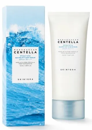 Сироватка для обличчя Skin1004 Madagascar Centella Hyalu-Cica Water-Fit Sun Serum SPF50+ PA++++ сонцезахисна, 50 мл