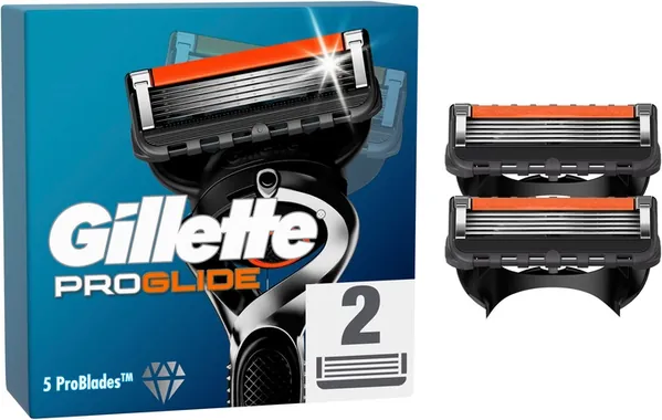 Картриджі змінні для гоління Gillette Fusion 5 ProGlide, 2 шт