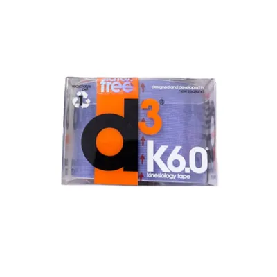 Кінезіо тейп D3 K6.0 6 м х 5 см, аметист