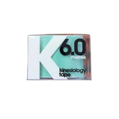 Кінезіо тейп D3 K6.0 6 м х 5 см, м'ятний
