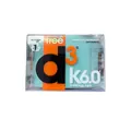 Кінезіо тейп D3 K6.0 6 м х 5 см, м'ятний