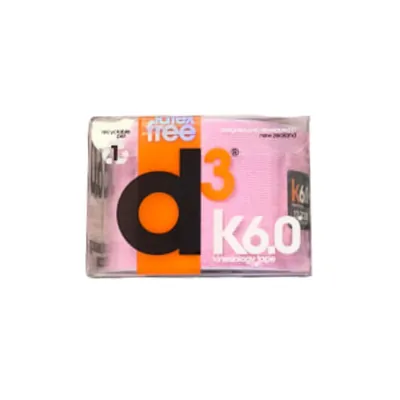 Кінезіо тейп D3 K6.0 6 м х 5 см, пудровий