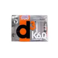 Кінезіо тейп D3 K6.0 6 м х 5 см, сріблястий
