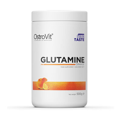 Аминокислоты OstroVit L-Glutamine вкус апельсин, 500 г