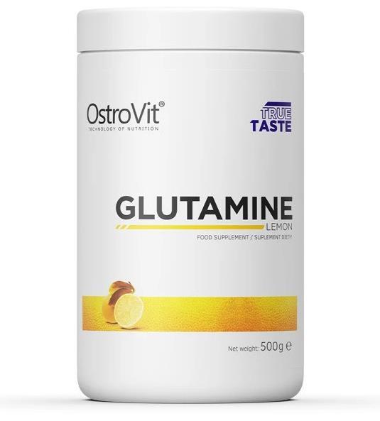 Аминокислоты OstroVit L-Glutamine вкус лимон, 500 г